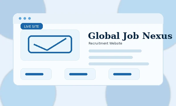 Global Job Nexus website preview