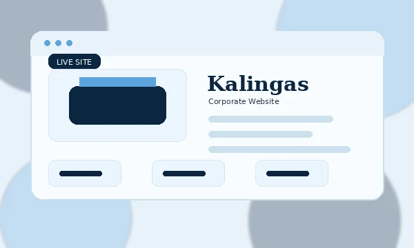 Kalingas website preview
